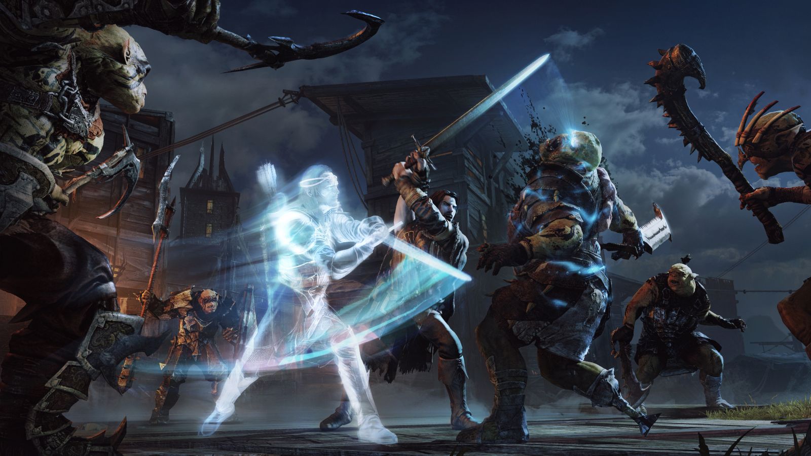 middle earth shadow of mordor talion wraith combat
