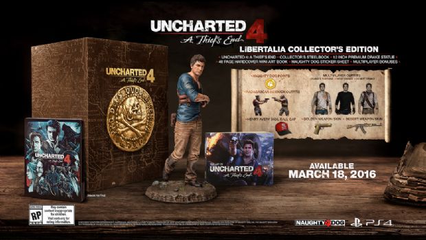 Uncharted 4 A Thief’s End Libertalia Collector’s Edition